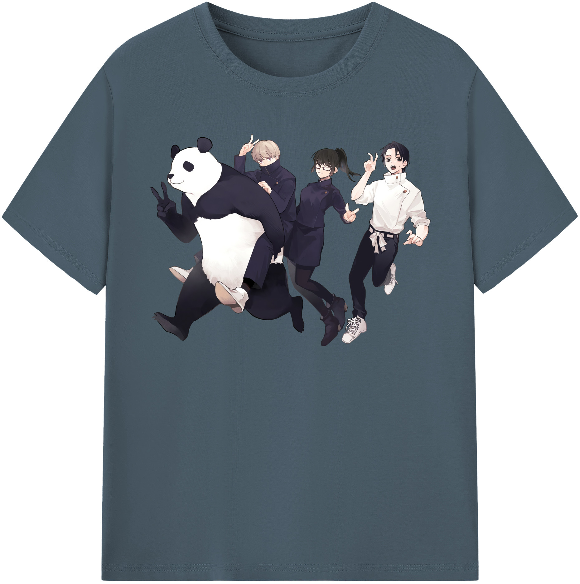 （画像用） 呪術廻戦 Jujutsu Kaisen 綿100％半袖Tシャツ（フロントプリント）